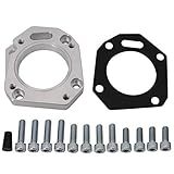 KIPA Dual Throttle Body Adapter 62mm 70mm For K20A K20A2 K20A3 Z1 RBC RRC manifold flange With gasket hardware Durable