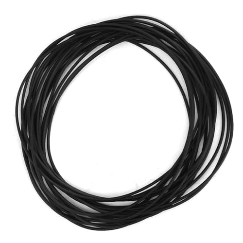 Watch O Ring Set, Watch Gasket Replacement Accessory Black Rubber for Watch Repair Shop (#1)