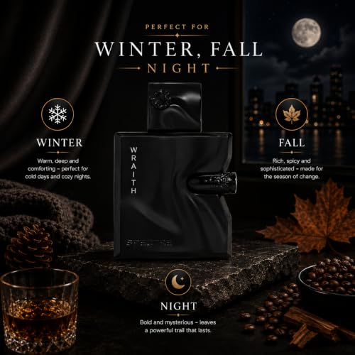 Image of French Avenue Spectre Wraith Eau De Parfum 80ml | Amber Vanilla Woody Men's Perfume