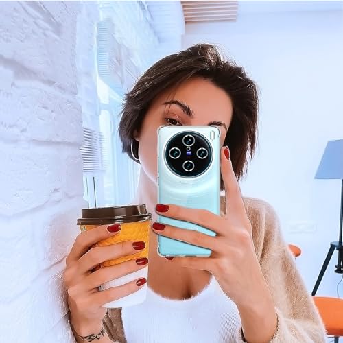 Image of CoverLine Plain Flexible Ultra Clear TPU Soft Anti Dust Shockproof Slim Raised Bumper Protection Back Case for Vivo X100 Pro (Transparent)