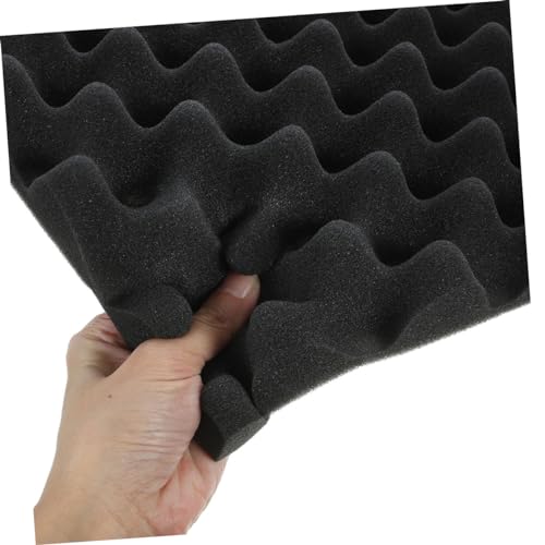 8 piezas Paneles Acústicos Autoadhesivos Para Paredes de Alta Densidad para Dormitorio Estudio y Home Theater, Ligero, Fácil Instalación, Reducción de Ruido miniatura 5