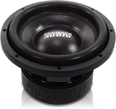 Sundown Audio SA-12 Classic Series 12" Dual 2 Ohm Subwoofer - Black Motor, 1000W RMS / 2000W Peak Power, Competition Grade, High-Temperature Voice Coil, Optimized for Deep Bass