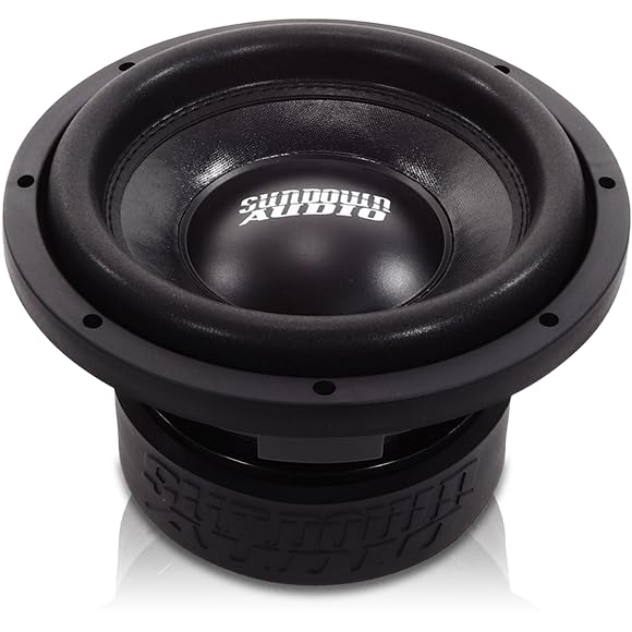Sundown Audio SA-12 Classic Series 12' Dual 4 Ohm Subwoofer - Black Motor, 1000W RMS / 2000W Peak Power, Competition Grade, High-Temperature Voice Coil, Optimized for Deep Bass