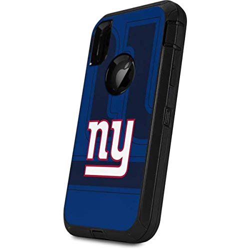 Skinit Decal Skin Compatible with OtterBox Defender iPhone XR - Officially Licensed NFL New York Giants Double Vision Design
