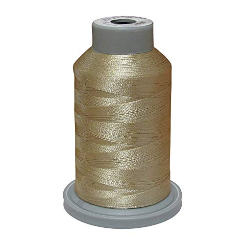 Glide Thread Trilobal Polyester No. 40-1000m Spool - 24525 Khaki miniatura 1