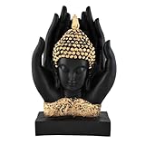 jap management services Meditating Sitting Buddha Idols for Home Decor Diwali Gifts for Family and Friends -31
