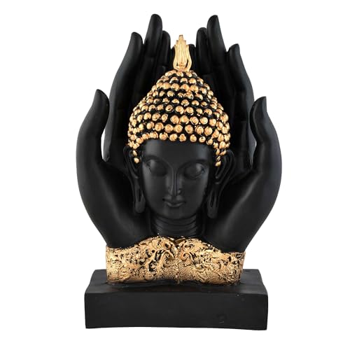 jap management services Meditating Sitting Buddha Idols for Home Decor Diwali Gifts for Family and Friends -31