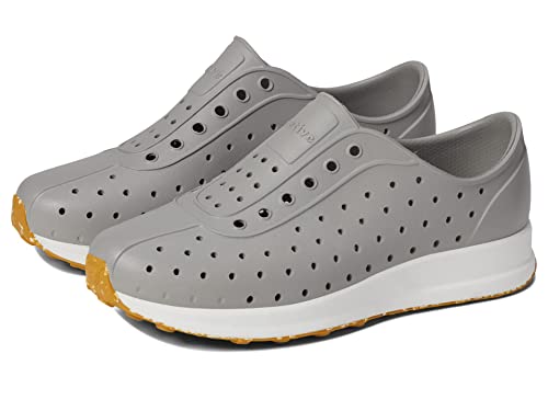 Native Shoes Robbie (Toddler) Pigeon Grey/Shell White/Mash Speckle Rubber 9 Toddler M