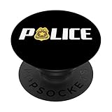 Police Pop Socket PopSockets PopGrip: Swappable Grip for Phones & Tablets