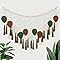 Grande tapisserie murale bohème en macramé marron - Grande tapisserie bohème - Pour salon, chambre à coucher, décoration murale d'intérieur - 150 x 89 cm (l x L