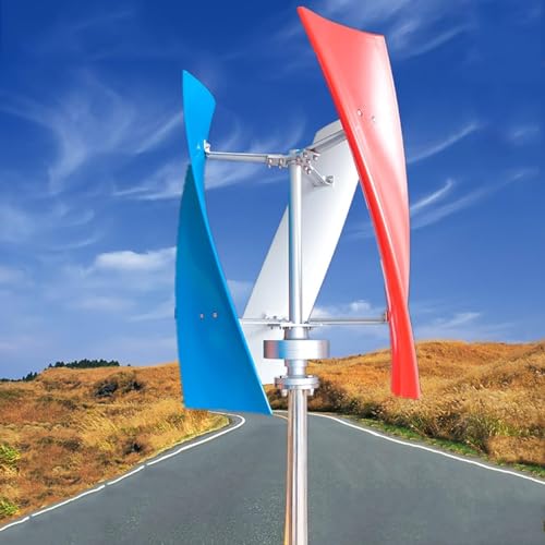 Éolienne 6000W 12V/24V avec régulateur de charge triphasé pour l'autonomie de la maison