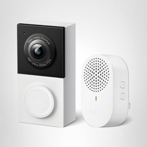 Tapo TP-Link Smart Video Doorbell Camera Wired, 2K 5MP, Color Night Vision, 180° Ultra-Wide FOV, 2-Way Audio, Free AI Detection, Cloud & SD Card Storage, Works w/Alexa & Google Home, D130 thumbnail 8