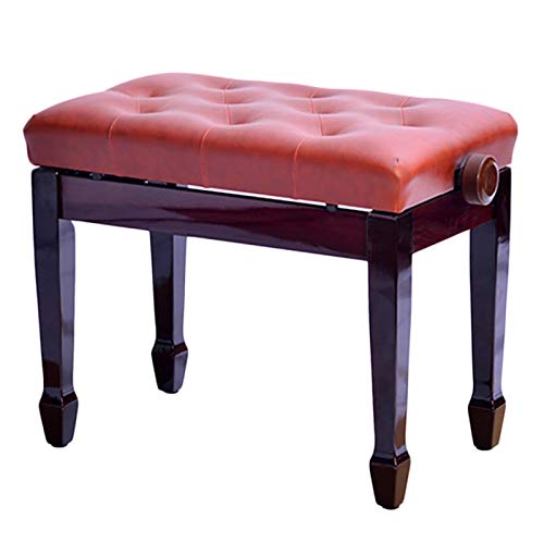RWRAPS Tabouret de Piano Tabouret de Piano Banc de Piano relevable Simple Tabouret de Clavier en Bois Siège rembourré en Cuir PU à Boutons Souples Tabouret de Chaise de Piano (Marron rougeâtre) - Les Beatles, Paul McCartney, John Lennon, RIngo Starr, George Harrison RWRAPS Tabouret de Piano Tabouret de Piano Banc de Piano relevable Simple Tabouret de Clavier en Bois Siège rembourré en Cuir PU à Boutons Souples Tabouret de Chaise de Piano (Marron rougeâtre)