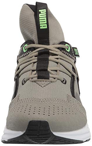 PUMA PUMA Men's Ultra Triller Cross Trainer, FM Vetiver-Elektro Green-Black, 11.5