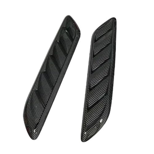 Évents de capot voiture universels ABS style carbone pour personnalisation look tuning