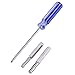Price comparison product image Blulu 3.8mm 4.5mm Security Bit Screwdriver Tool for NES SNES N64 Cartridges Systems, with 2.5 Trigram Screwdriver