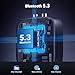 UGREEN Receptor Bluetooth 5.0 con EDR Tecnología, Adaptador Audio Inalámbrico con Cable...