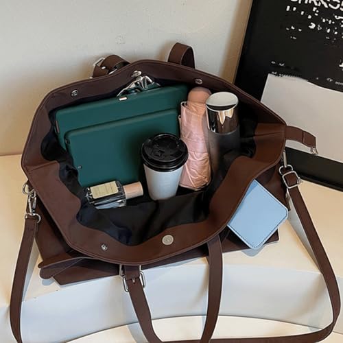 Suede Purse Soft Large Slouchy Suede Bag for Women with Pouch Spacious Lightweight Crossbody Bag Trendy for Daily Travel 20253