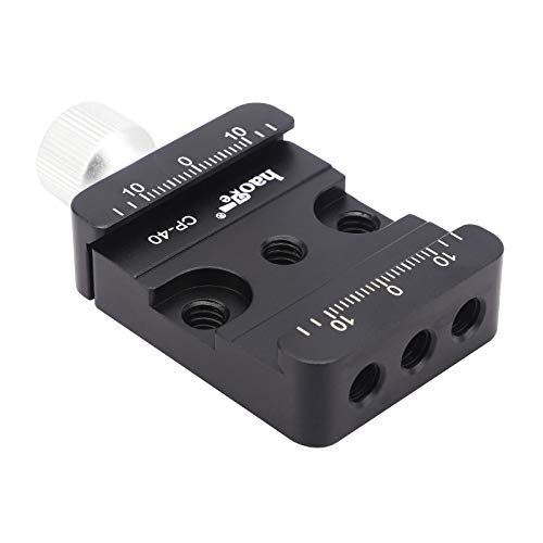 Pince de conversion Arca Haoge CP-40 pour têtes Manfrotto