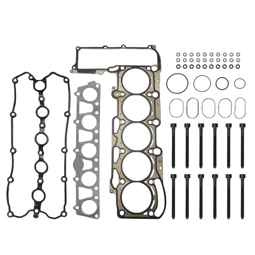 Image of Head Gasket Set with Bolts, 2.5L, for Volkswagen Beetle 2006-2010, for Beetle 2012-2014, for Golf 2010-2014, for Jetta 2005-2014, for Rabbit 2006-2009, 2.5L, OE HS26388PT,HSVW21,HS54698(54pcs)
