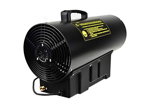 Rear view of the Geko G80412 heater's fan intake