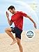 ZITY Mens Rash Guard Short Sleeve T-Shirts UPF 50 Sun Athletic Shirt with Uv Protection Fast Dry Shirt Water Shirts for Mens Fishing Tee Workout Shirts XL