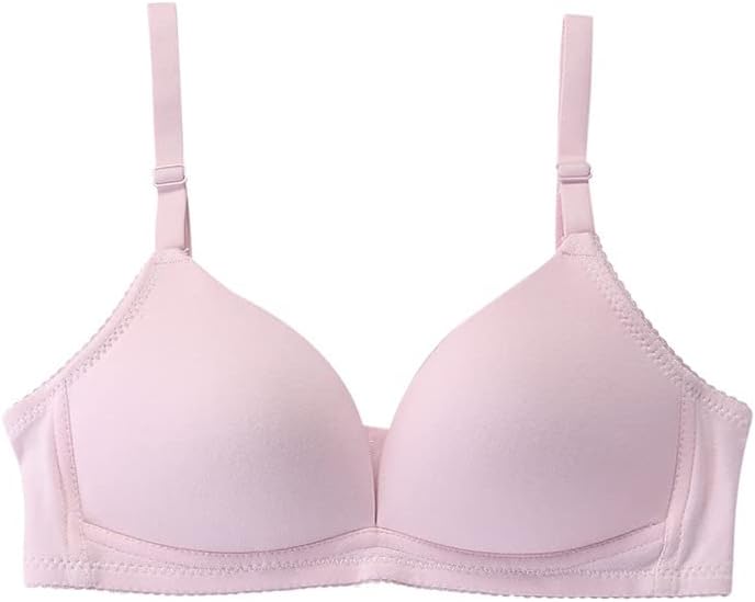 Teen Girls Seamless Bra Cotton Bras Adjustable Straps - Image 3