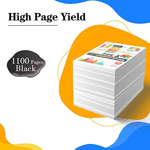 Clorisun 405XL Black Ink Cartridges for Epson 405XL 405 XL Ink for Epson Workforce Pro WF-7830DTWF WF-4820DWF WF-3820 WF-7840DTWF WF-4830DTWF WF-3825DWF WF-4825DWF WF-7835DTWF Printer(2 Black)