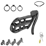 FUJIEYU Mini/Plus Baloncesto Entrenamiento Jaula con Tres Anillos de tamaño y cinturón súper Ligero Transpirable fijador Masculino,Black/l