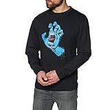 santacruz nomad 2019  santa_cruz T-Shirt Maniche Lunghe Screaming Hand Nero/Blu Formato: S (Small)