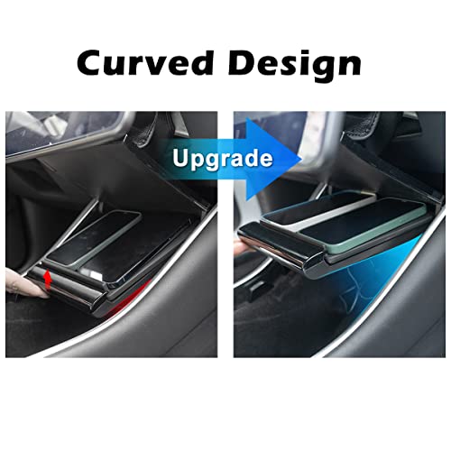 Chargeur sans fil Tesla Model 3 integration premium tapis induction console M3 - 3