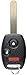 KeylessOption Keyless Entry Remote Control Car Key Fob Replacement for CWTWB1U545