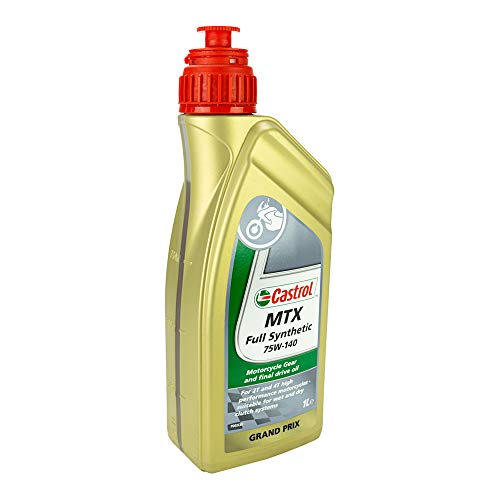 Castrol MTX SAE 75W-140 54098 - Aceite de Caja de Cambios, 54098 sintético MTX SAE 75 W-140, 1 litro