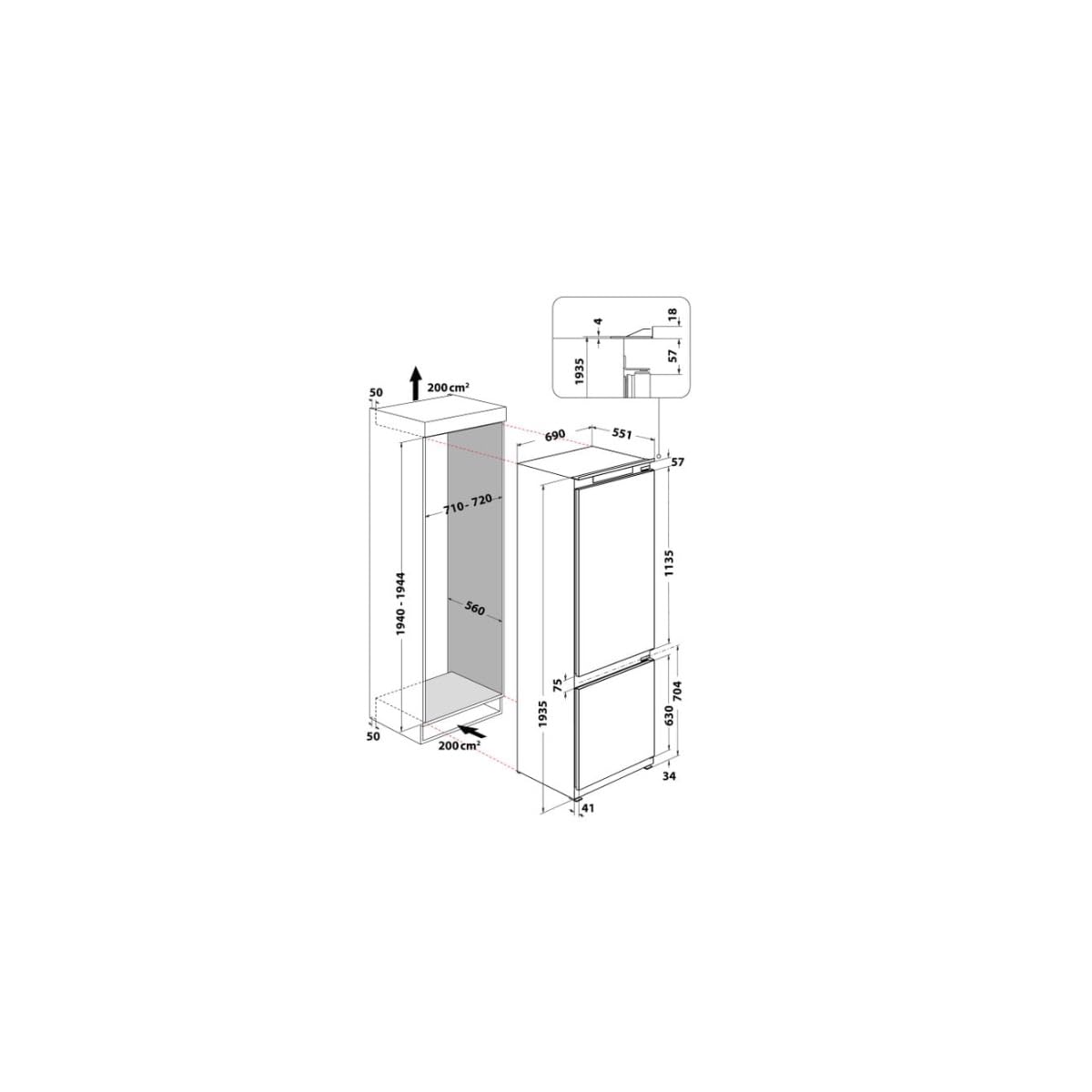 Whirlpool Nevera Corporation WHSP70T121 193
