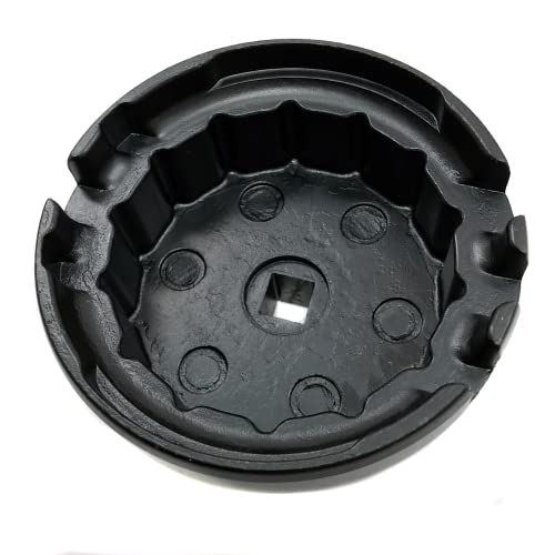 3 GENUINE 04152-YZZA4 OIL FILTERS with CRUSH WASHERS and PREMIUM WRENCH ZTECTOOL | for SELECT T/UNDRA S/EQUOIA LX/500, LAND CRIUSER - Image 3