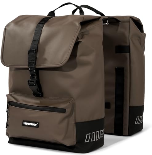 Urban Proof - Double Cargo Bike Bag 38L- Brown