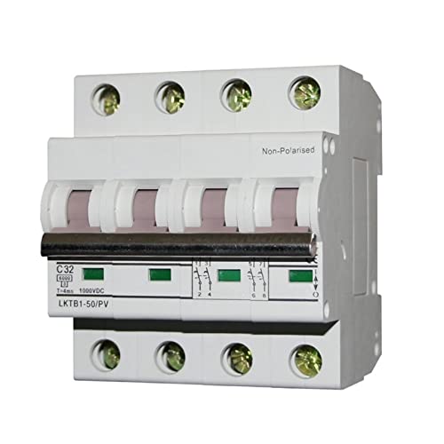 Interruptor aislador 32A 63A 4P 1000V DC disyuntor MCB fotovoltaico para líneas de paneles 2