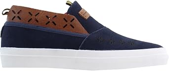 Diamond Supply Co. Mens Folk Slip On Sneakers Shoes Casual - Blue