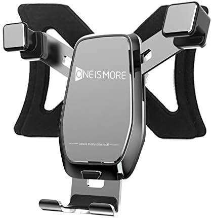 WXX Horizontal And Vertical Screen Is Suitable For Audi A3/S3 Special Car Autlet Self-Gravity Mobile Phone Support(Black) (Color : Silver)