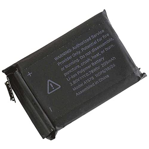 oGoDeal A1578 Battery Replacement Compatible for Apple Watch Series 1 s1 A1802 and (1st Generation) A1553 7000 Series 38mm with Repair Tool Kit.