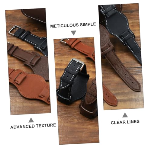 Sangle remplacement cuir véritable Kombiuda résistant et hautement confortable - 6