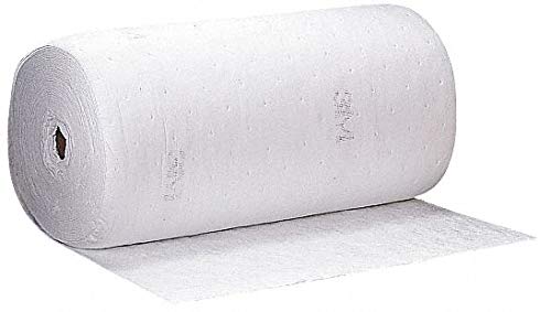 3m 144 ft. Absorbent Roll, Fluids Absorbed: Oil-Based Liquids, Heavy, 73 gal, 1 EA HP-100-1 Each