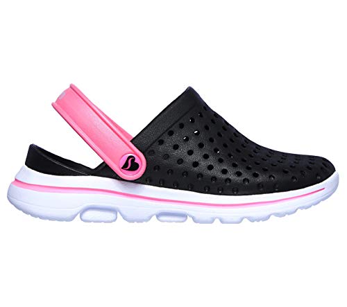 Image of Skechers Girls Color Blocked Slip on Clog Sneaker