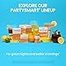 Himalaya PartySmart, 10 Individual Capsules - Alcohol Breakdown Liver Support for a Better Morning After Drinking - Plant Based, Vegan, Non-GMO, Gluten Free, Clinically Studied