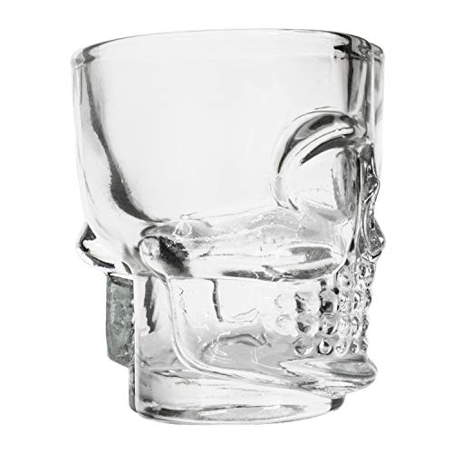 Sunshine Mason Co. Skull Shot Glasses 3D Scary, Set Of 6 Pieces #TOP2