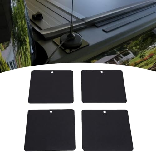 Almohadillas de montaje autoadhesivas con polvo negro anticorrosión para techos de aluminio 5