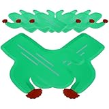 Gadpiparty Platos de Papel Desechables Diseño de Cactus 24x15 Cm, Juego de 8 Unidades para Fiesta Hawaiana, Platos para Servir Postres y Snacks en Eventos y Celebraciones