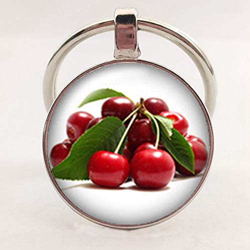 Preisvergleich Produktbild KANGDE Schlüsselbund Frucht Birne Zitrone Wassermelone Erdbeer Schlüsselbund Ich Liebe Obst Schlüsselbund Liebhaber Freunde Geschenk