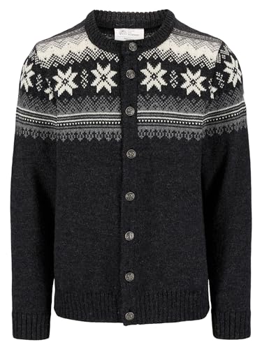 Dale of Norway Veafjord Masculine Cardigan - Men Cardigan Sweater - Regular-Fit