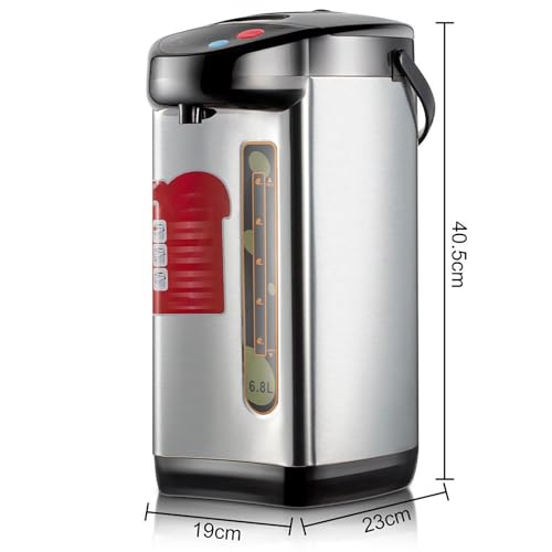 Instant Hot Water Dispenser - 6.8L Thermo Pot with 5 Temperature Options, 24-Hour Timer, Auto Re-Boil & Rotatable Base for Home or Office - Image 5